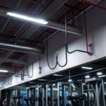 Подключение спортзала: нормы освещения и нагрузки